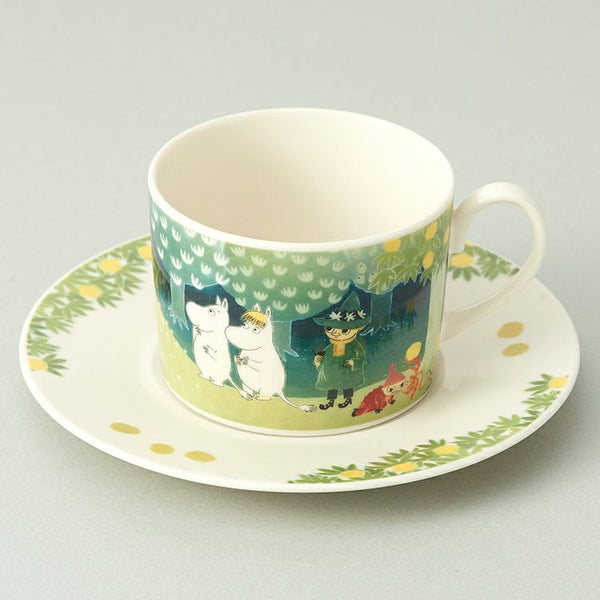 カップ＆ソーサー（ルオント/丘）MM320128 - MOOMIN SHOP