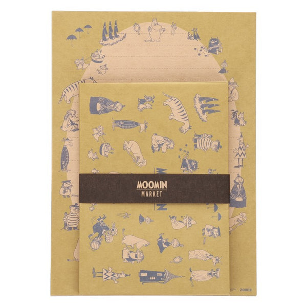 レターセット（イエロー）【ムーミンマーケット2025】 - MOOMIN SHOP
