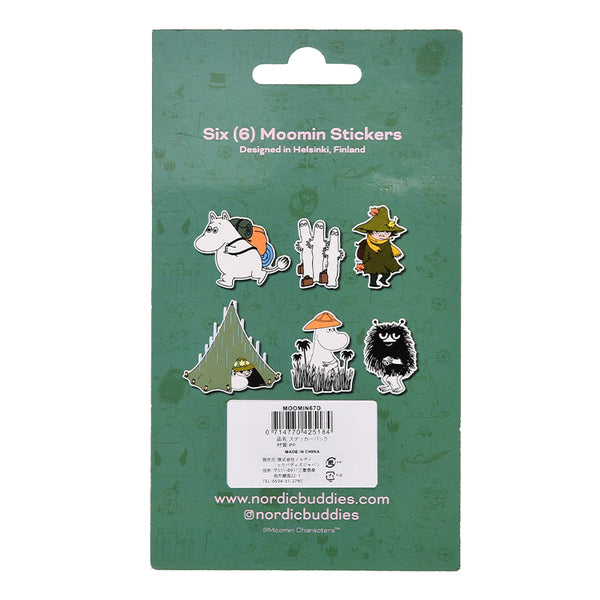 NordicBuddies ステッカーパック（D）MOOMIN67D - MOOMIN SHOP