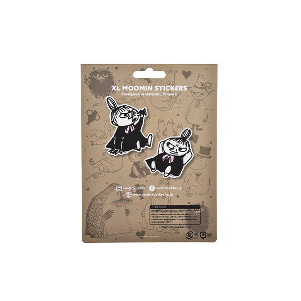 NordicBuddies ステッカーセット（リトルミイ/ブラックピンク）LMY67A
