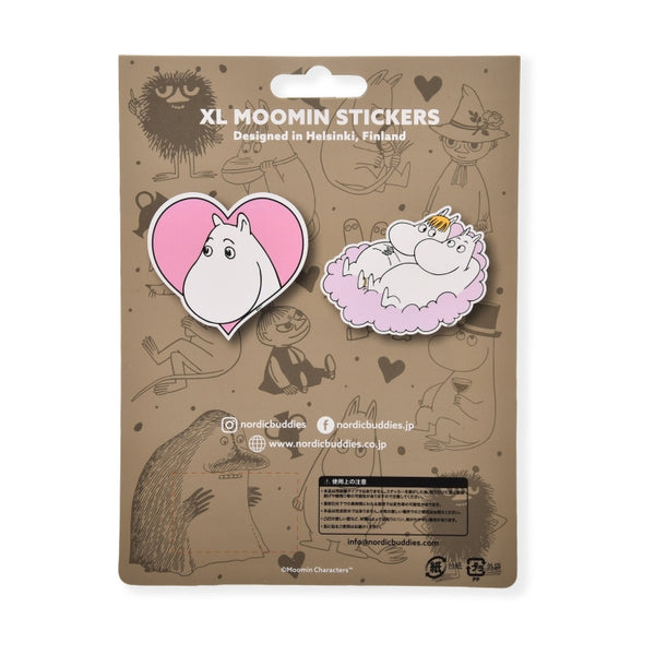 NordicBuddies ステッカーセット（ハート/雲）MOOMIN67J - MOOMIN SHOP