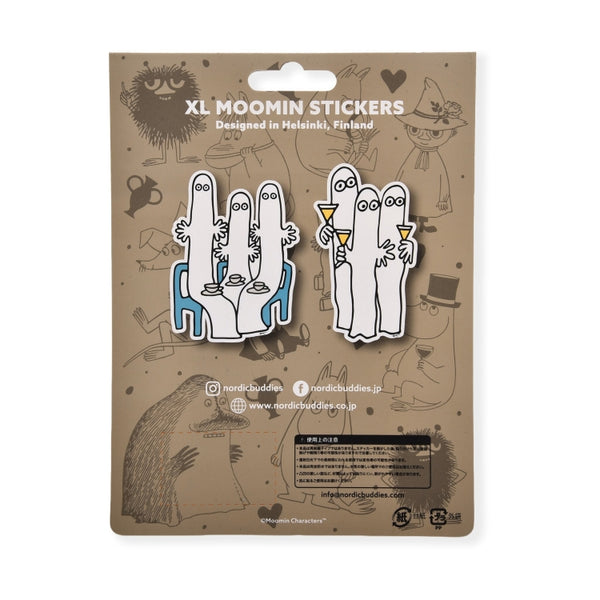 5月下旬頃お届け予定＊NordicBuddies ステッカーセット（ニョロニョロ