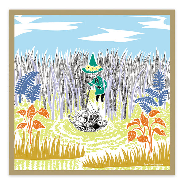 MOOMIN TRIBUTE WORKS×a good view アートポスター フレームセット