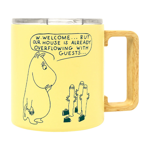 蓋つきステンレスマグ（イエロー）JM3709 - MOOMIN SHOP