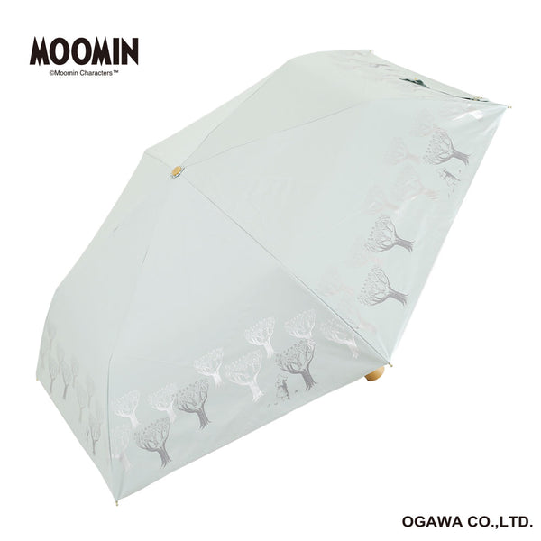 晴雨兼用 折畳傘（ムーミン谷の十一月/グリーン）56237 - MOOMIN SHOP
