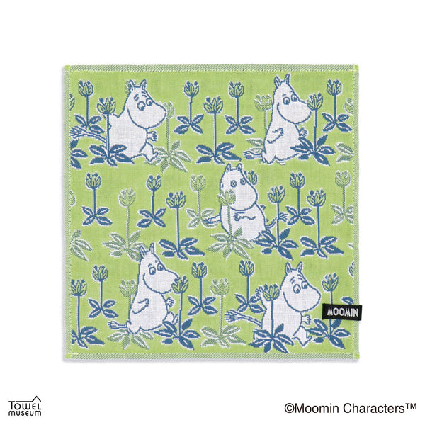 タオルハンカチ（隠れんぼ/GN）47-0610075G - MOOMIN SHOP