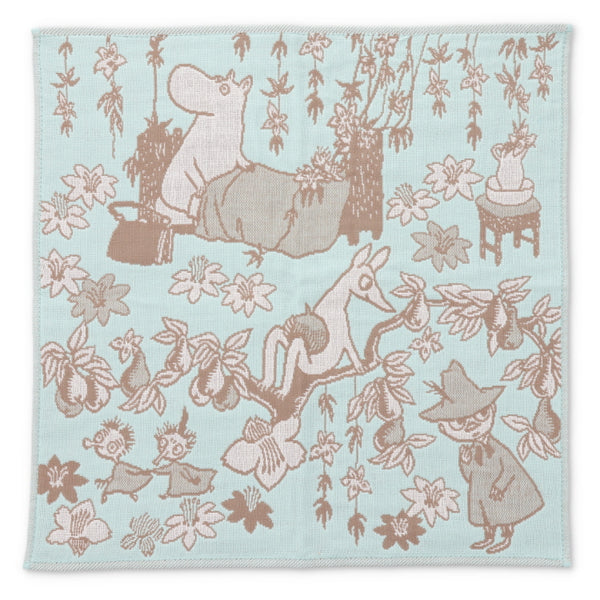 三重ガーゼハンカチ（ミントグリーン）28406515A - MOOMIN SHOP