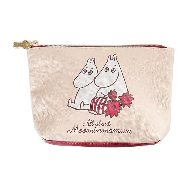 舟形ポーチ（All about Moominmamma/ベージュ）MM2838 - MOOMIN SHOP