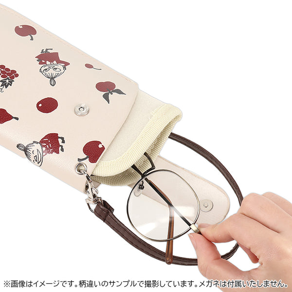 フラットメガネケース（シニカルスマイル/リトルミイ）225038【航空便