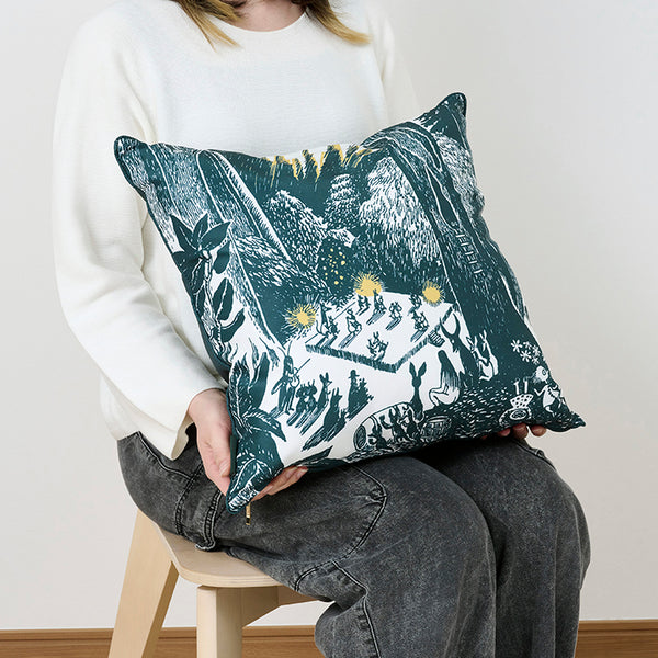 クッション（踊る森）1445031300 - MOOMIN SHOP