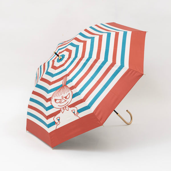晴雨兼用ショート傘（リトルミイ/ボーダー/レッド）TW25S7641