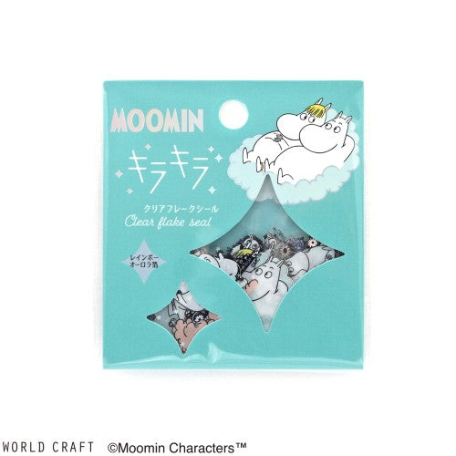 キラキラクリアフレークシール（ムーミンとスノークのおじょうさん）MOKFS-109 - MOOMIN SHOP