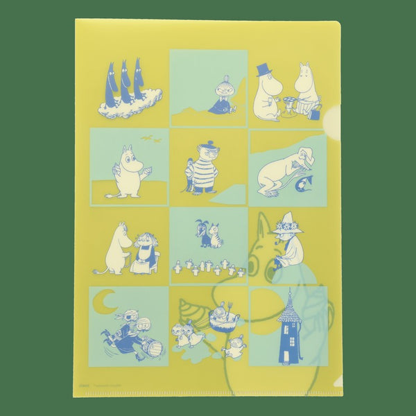 クリアファイル（イエロー）【ムーミンマーケット2025】 - MOOMIN SHOP