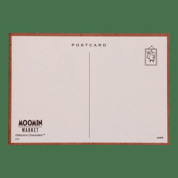 penon木製ポストカード（ピンク）【ムーミンマーケット2025】 - MOOMIN
