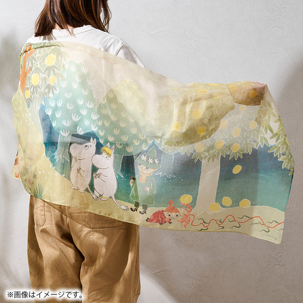 天衣無縫 アートストール（ジャングル）【公式限定】 - MOOMIN SHOP