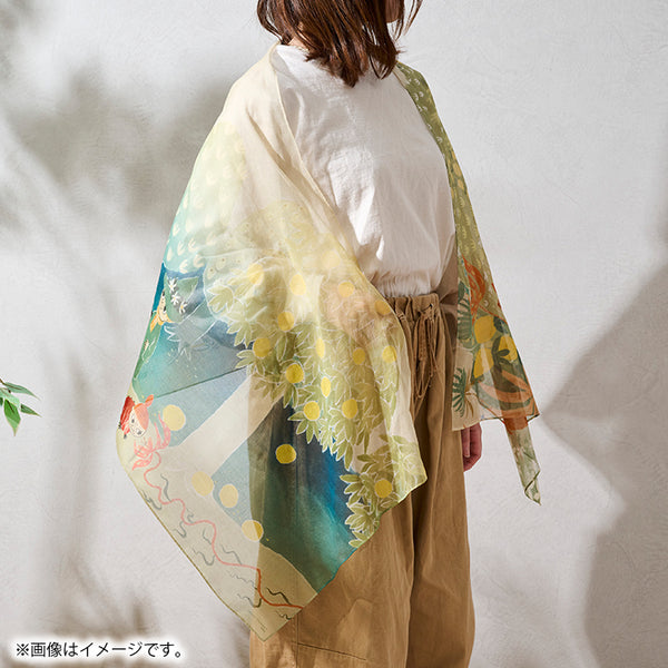 天衣無縫 アートストール（ジャングル）【公式限定】 - MOOMIN SHOP