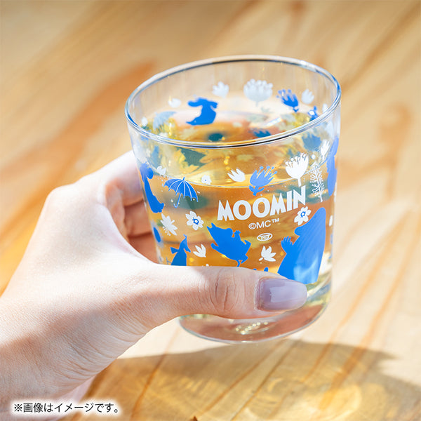 【値下げしました】ペディグラス　オルフラット・ジェル 3種セット アクアタンブラー（シルエッティ/BLUE）MM-G33-011 - MOOMIN SHOP