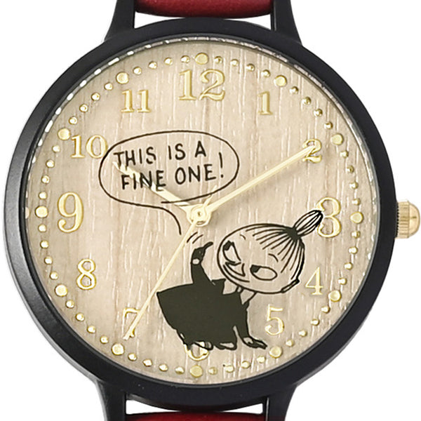 1月中旬頃お届け予定＊ガラスプリントウォッチ（リトルミイ/RE）MOM024