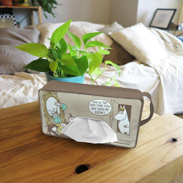 ティッシュケース（ブラウン）FS0473 - MOOMIN SHOP