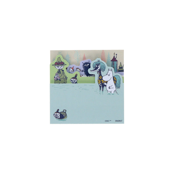 ダイカットブロック付箋（ムーミン仲間）S2852896 - MOOMIN SHOP
