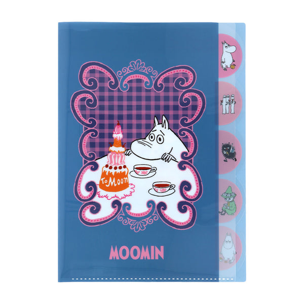 ダイカットクリアファイル5P（ムーミン）S2177048 - MOOMIN SHOP