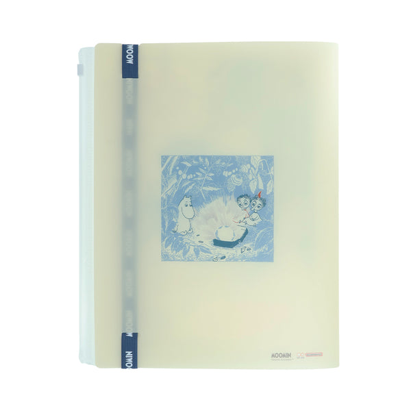 ゴムバンド付きクリアファイル5P＋F（地図）S2178010 - MOOMIN SHOP