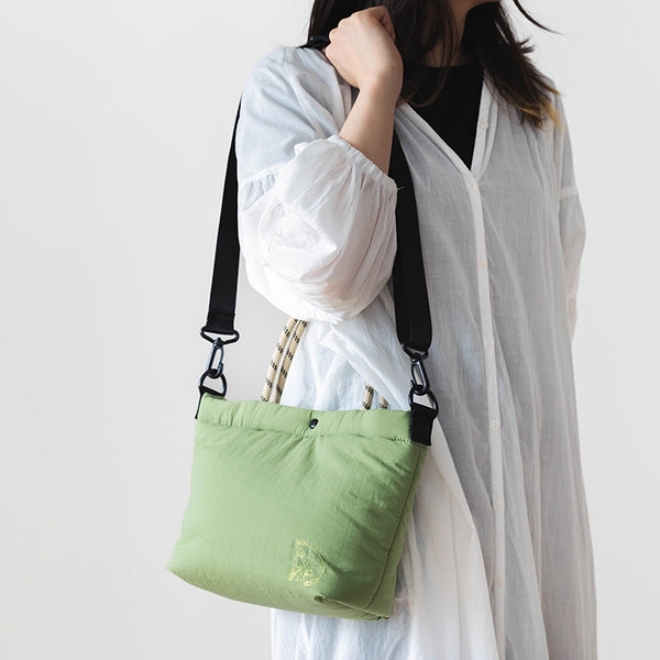 JOCOMOMOLA ロープハンドル付きショルダーバッグ（ムーミン）MON681GR