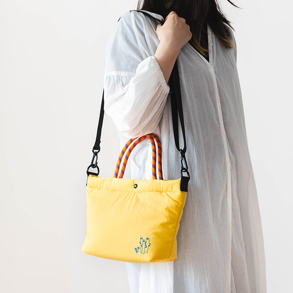 Jocomomola　ショルダーバッグ JOCOMOMOLA ロープハンドル付きショルダーバッグ（ニョロニョロ