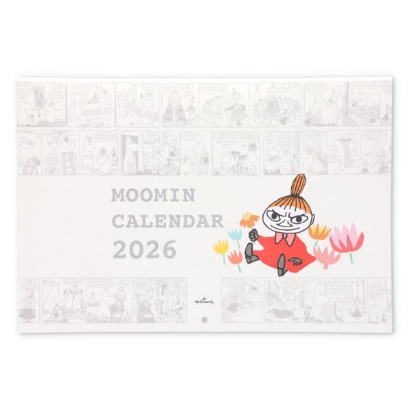 二つ折り壁掛けカレンダー大（リトルミイ）845377【2026年1月始まり