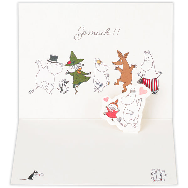 立体グリーティングカード（サンキューソーマッチ）849689 - MOOMIN SHOP