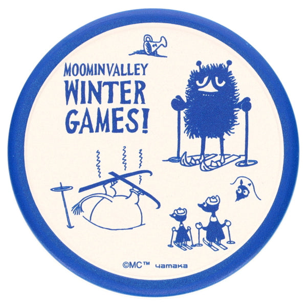 吸水タイルコースター（Moomin Valley Winter Games/スティンキー
