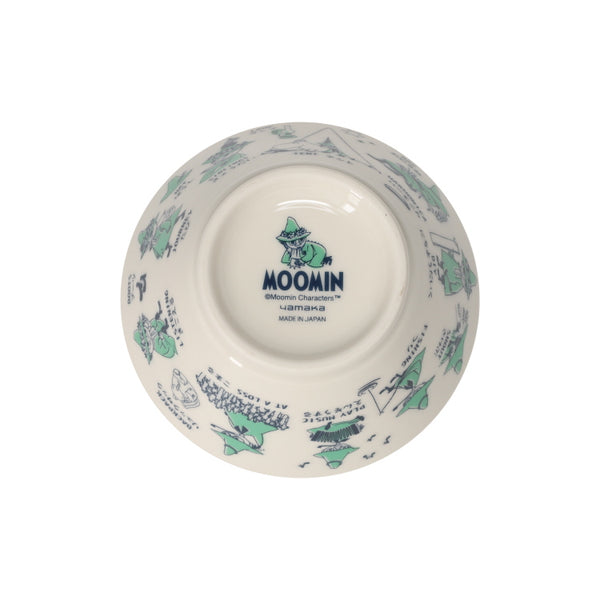 伊波むく限定品SOLsoonerorlaterplateau迷彩foodi 茶碗（AREKORE/スナフキン）MM14007-351 - MOOMIN SHOP