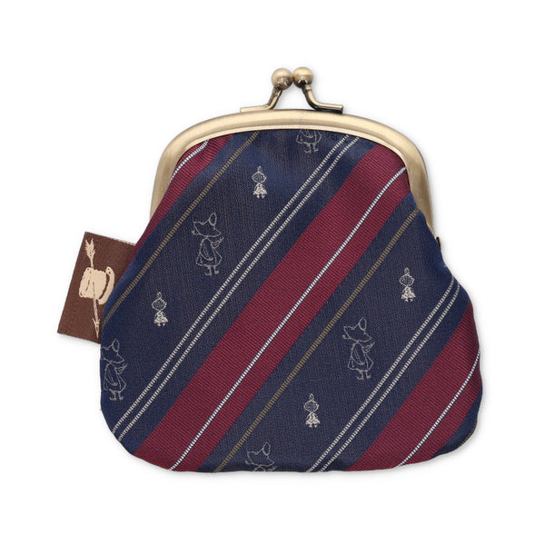 なみすけ3口 ジャガードがま口財布（スナフキン＆リトルミイ）MM-9254
