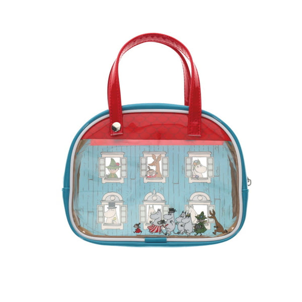 ボストンバッグ風ポーチ（ムーミンハウス）MM-9722 - MOOMIN SHOP