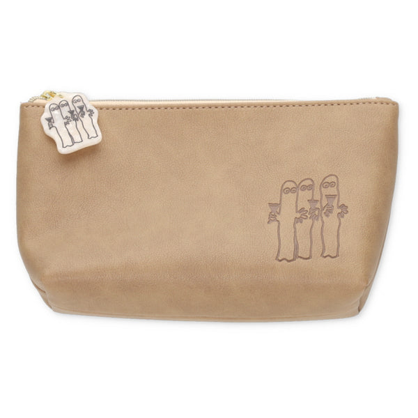 2月下旬頃お届け予定＊HIGHTIDE ファスナーポーチ（ニョロニョロ/BE