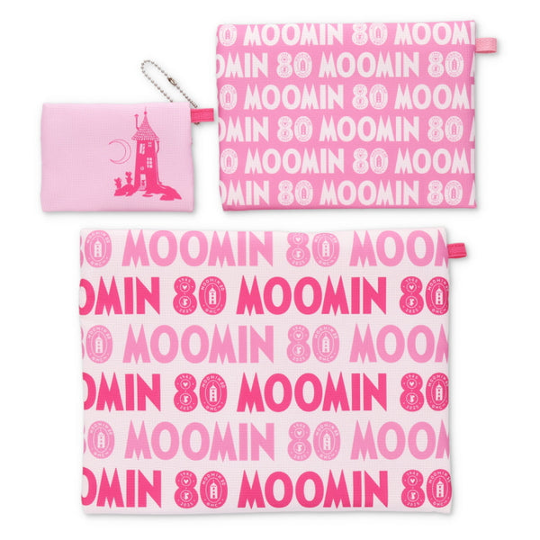 3連ポーチ（80th/PK） MOM-766 - MOOMIN SHOP