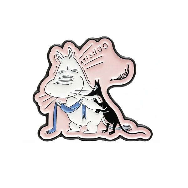 PINBOX ピンバッジ（くしゃみをするムーミン）PNX100021 - MOOMIN SHOP