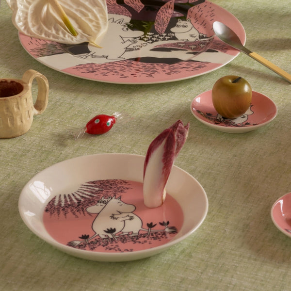 MOOMIN ARABIA プレート19cm（LOVE/30周年）1082610 - MOOMIN SHOP