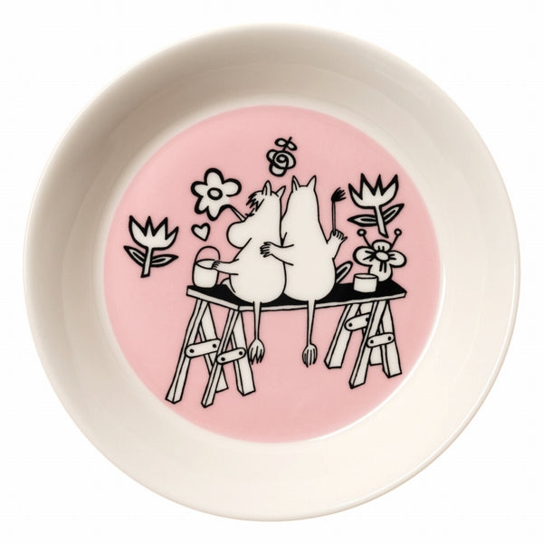 MOOMIN ARABIA プレート15cm（LOVE/30周年）1082613 - MOOMIN SHOP