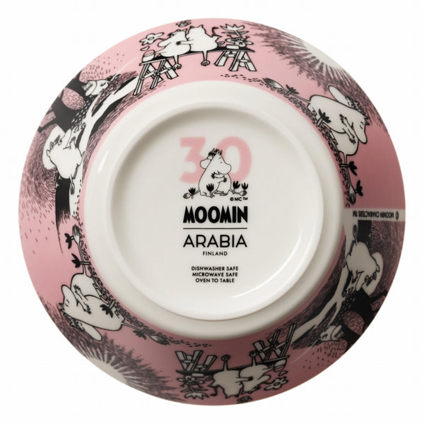 MOOMIN ARABIA ボウル15cm（LOVE/30周年）1083240 - MOOMIN SHOP
