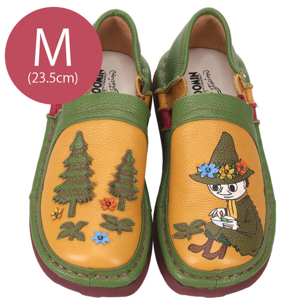 Estacion Leather Slip-on M Size (Snufkin Forest/Green) TGE-609 &lt 