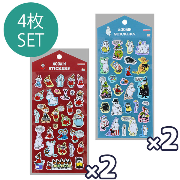マシュマロシール 4枚セット - MOOMIN SHOP