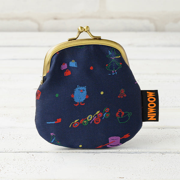 ジャガードがま口財布（Playful/NV）MM-9901 - MOOMIN SHOP