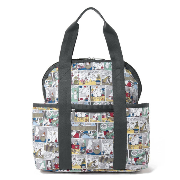 MOOMIN×LeSportsac ﾀﾞﾌﾞﾙﾄﾗﾌﾞﾙﾊﾞｯｸﾊﾟｯｸﾑｰﾐﾝｺﾐｯｸｽ