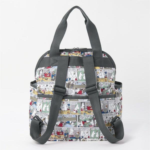 MOOMIN×LeSportsac ﾀﾞﾌﾞﾙﾄﾗﾌﾞﾙﾊﾞｯｸﾊﾟｯｸﾑｰﾐﾝｺﾐｯｸｽ - MOOMIN SHOP