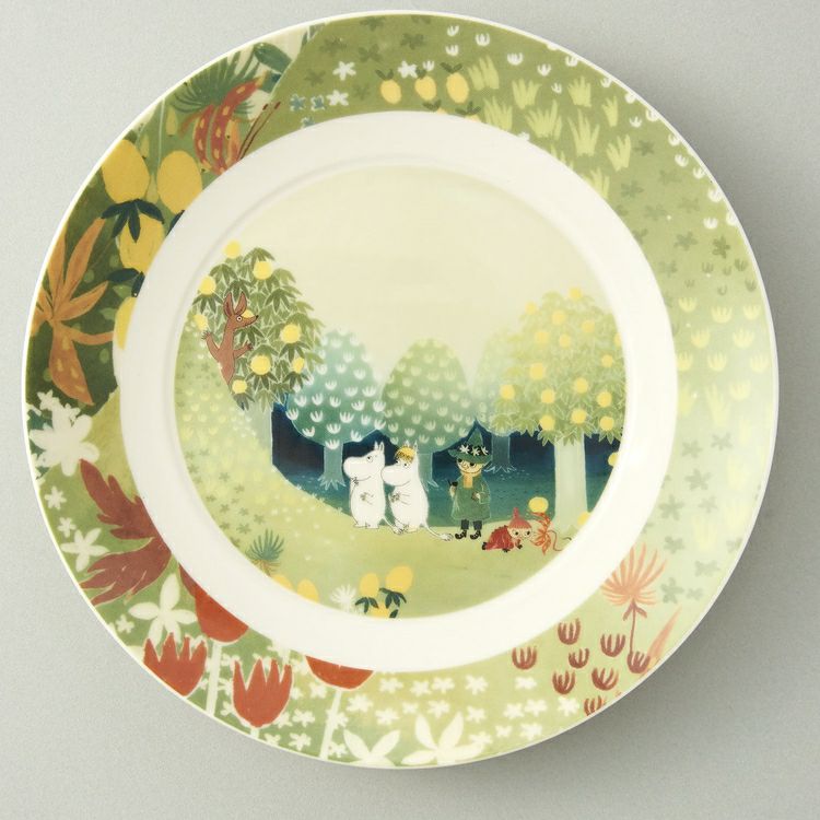 19.5プレート（ルオント/丘）MM3201330 - MOOMIN SHOP