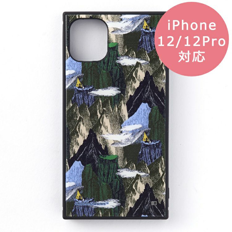 iPhoneケース KAKU【iPhone 12/12Pro対応】（OUTDOORS/山脈）IQ-AP27K3TB/MT9 - MOOMIN SHOP