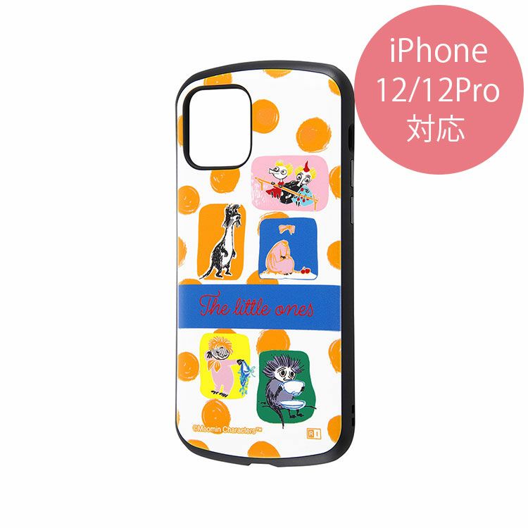 耐衝撃ケース MiA【iPhone 12/12Pro対応】（The little ones/オレンジ）IN-AP27AC4/MT10
