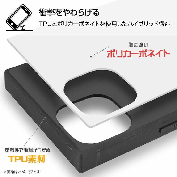 5月中旬頃お届け予定＊耐衝撃ハイブリッドケース KAKU【iPhone 13Pro対応】（ミムラねえさん）IQ-AP32K3TB/MT021＜予約商品＞