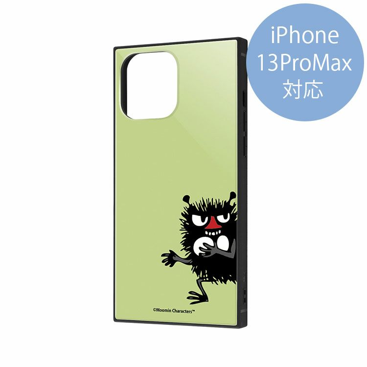 耐衝撃ハイブリッドケース KAKU【iPhone 13 Pro Max対応】（スティンキー）IQ-AP33K3TB/MT022